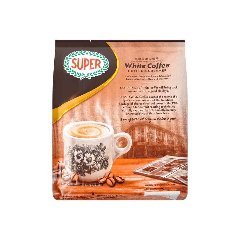 SUPER Charcoal Roasted White Coffee 2in1 Coffee & Creamer - Image 3